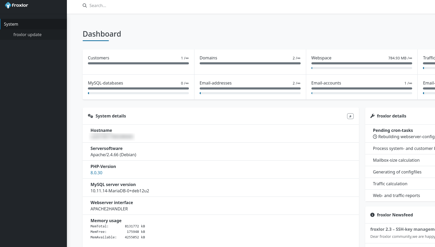 Update nach Jahren unberührter Installation - kann Upgrade nicht abschließen